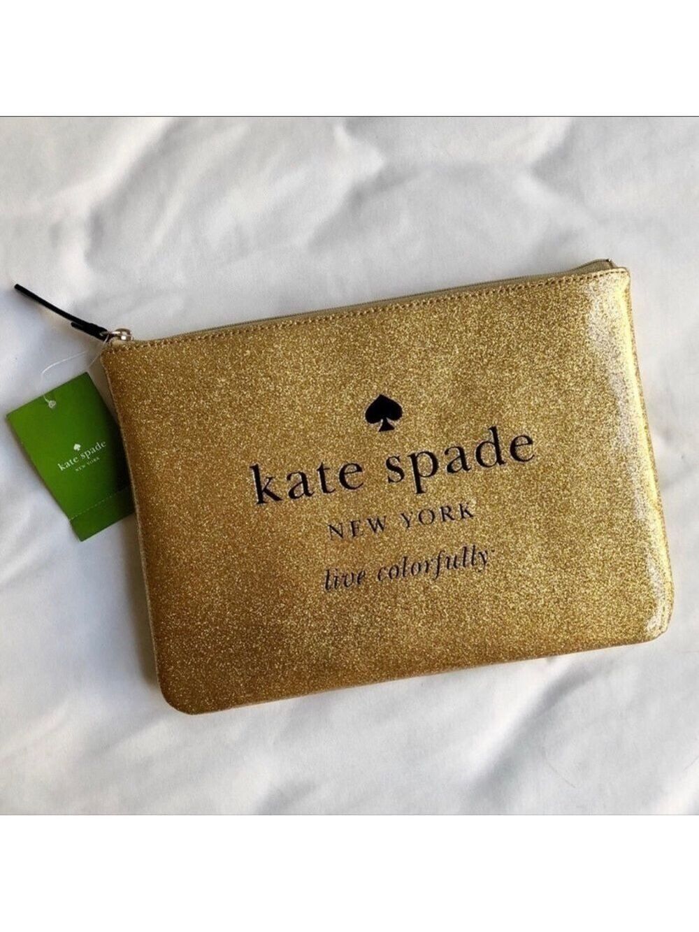 Kate Spade Gia Glitter Pouch - Picture 2 of 8